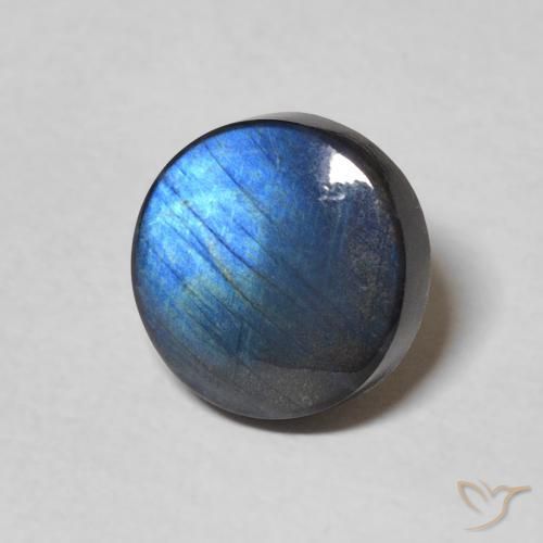 2.34캐럿 천연 멀티컬러 스펙트롤라이트, 라운드 컷, 8.98 mm, 불투명체