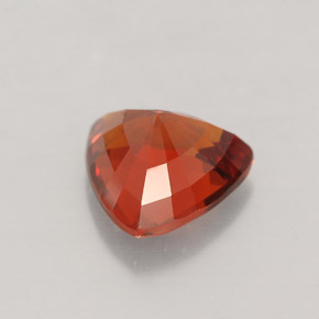 1.85캐럿 천연 붉은빛 오렌지 스페사르타이트 가넷, 트릴리언, 7.7×7.4 mm, VVS-VS