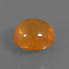 1.88캐럿 천연 오렌지 스페사르타이트 가넷, 타원형 컷, 6.8×6.2 mm, 투명한