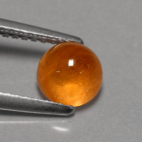 1.70캐럿 천연 오렌지 스페사르타이트 가넷, 투명한, 5.89 mm, 투명/반투명