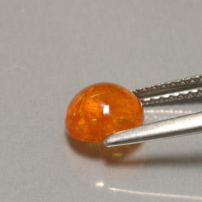 2.32캐럿 천연 오렌지 스페사르타이트 가넷, 투명한, 6.98 mm, 투명/반투명
