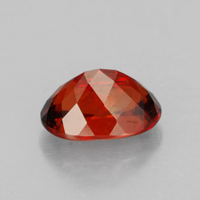 2.78캐럿 천연 오렌지 레드 스페사르타이트 가넷, 타원형 컷, 9.3×6.5 mm, VS