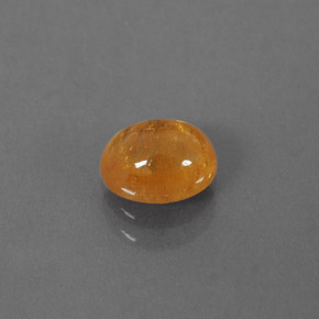 1.17캐럿 천연 만다린 오렌지 스페사르타이트 가넷, 투명한, 6.3×4.6 mm, 투명/반투명