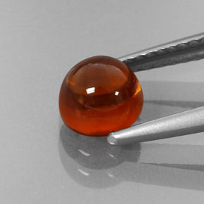 1.80캐럿 천연 오렌지 스페사르타이트 가넷, 투명한, 6.03 mm, 투명/반투명