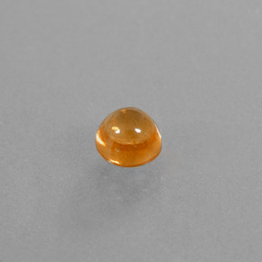 0.87캐럿 천연 오렌지 스페사르타이트 가넷, 투명한, 4.84 mm, 투명/반투명