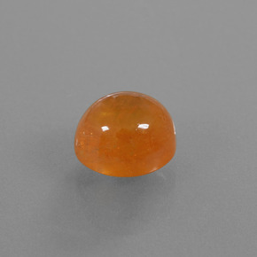 6.08캐럿 천연 앰버 오렌지 스페사르타이트 가넷, 타원형 컷, 9.4×8.5 mm, 투명한
