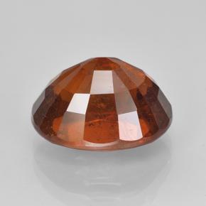 7.90캐럿 천연 딥 오렌지 스페사르타이트 가넷, 타원형 컷, 12.1×9.7 mm, VS-SI