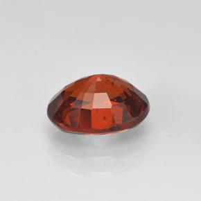 1.82캐럿 천연 미디엄 레드 스페사르타이트 가넷, 타원형 컷, 8×6.2 mm, VS