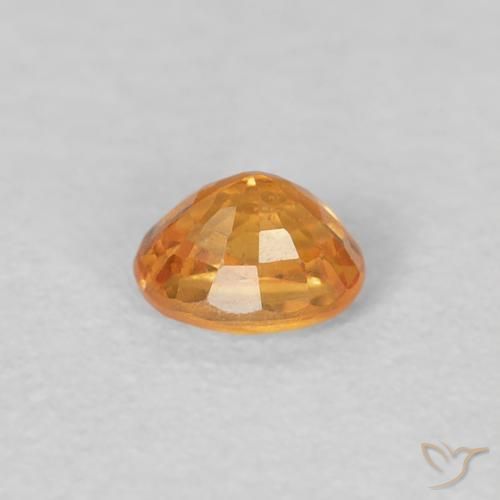0.29캐럿 천연 Medium Light-Orange 스페사르타이트 원사, 타원형, VS