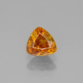 0.47캐럿 천연 멀티컬러 스팔레라이트, 트릴리언, 4.7×4.5 mm, VS-SI