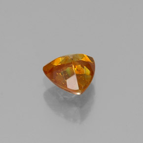 0.47캐럿 천연 멀티컬러 스팔레라이트, 트릴리언, 4.7×4.5 mm, VS-SI
