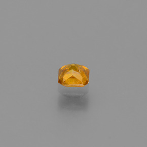 0.30캐럿 천연 골든 옐로우 스팔레라이트, 에메랄드 컷, 3.5×3.5 mm, VS