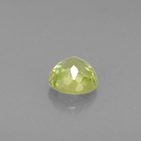 0.36캐럿 천연 그린 스펜(티타나이트), 라운드 컷, 4.16 mm, VS