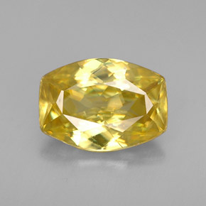 1.66캐럿 천연 골든 스펜(티타나이트), 멋진 모양, 8.8×6.4 mm, VS-SI