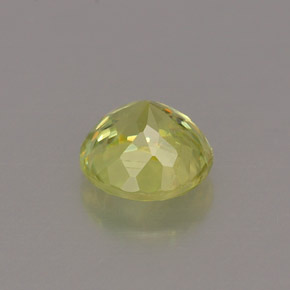 0.76캐럿 천연 멀티컬러 스펜(티타나이트), 라운드 컷, 5.46 mm, VS