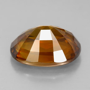 7.00캐럿 천연 멀티컬러 스펜(티타나이트), 타원형 컷, 13.4×10.2 mm, IF