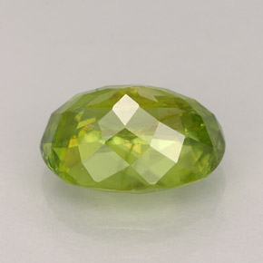 2.36캐럿 천연 멀티컬러 스펜(티타나이트), 타원형 컷, 9×7 mm, SI