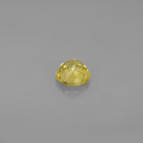 0.47캐럿 천연 녹빛 골든 스펜(티타나이트), 라운드 컷, 4.56 mm, VVS-VS