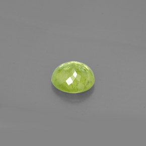 1.65캐럿 천연 노란빛 그린 스펜(티타나이트), 라운드 컷, 7.44 mm, SI