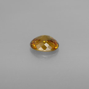 1.80캐럿 천연 멀티컬러 스펜(티타나이트), 타원형 컷, 8.5×7 mm, VVS