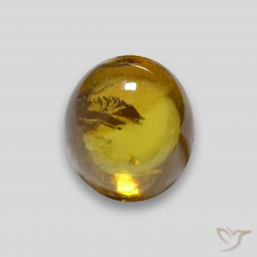2.28ct 자연스러운 골든 스피네, 타원형, 투명한