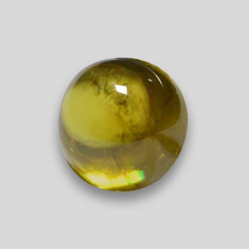1.91캐럿 천연 흙빛 금 스펜(티타나이트), 라운드 컷, 6.92 mm, 투명한