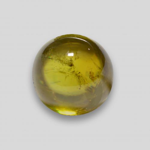 1.91캐럿 천연 흙빛 금 스펜(티타나이트), 라운드 컷, 6.92 mm, 투명한