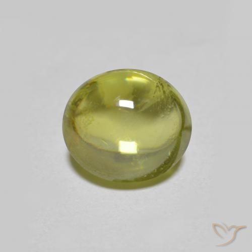 1.57캐럿 천연 Medium Light Green 스피네, 타원형, 투명한
