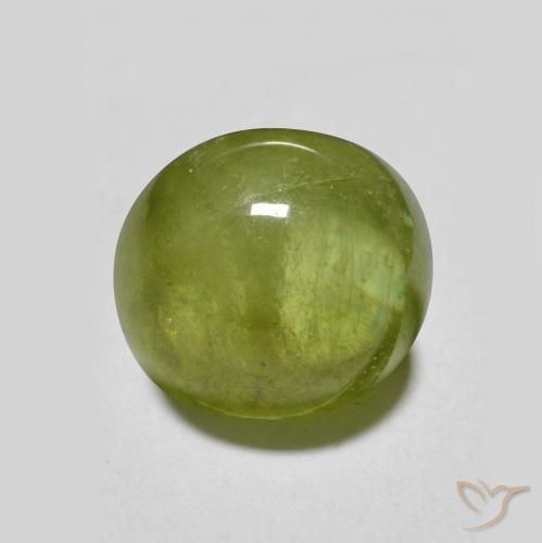 2.95ct 자연스러운 활기찬 녹색 스피네, 타원형, 투명한