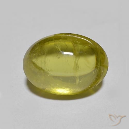 4.43캐럿 천연 따뜻한 포레스트 그린 스펜(티타나이트), 타원형 컷, 11×8 mm, 투명한
