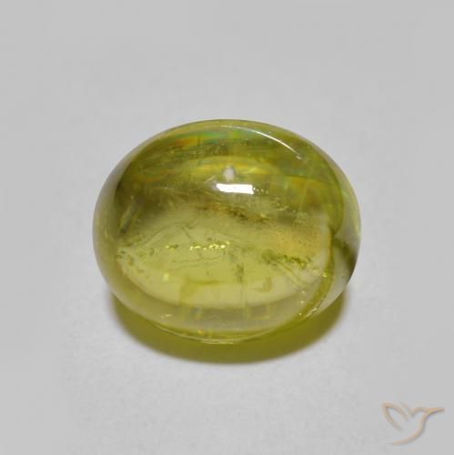 2.23ct 자연스러운 따뜻한 포레스트 그린 스피네, 타원형, 투명한
