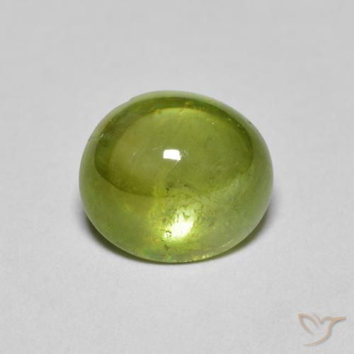 2.04ct 자연스러운 올리브 그린 스피네, 타원형, 투명한