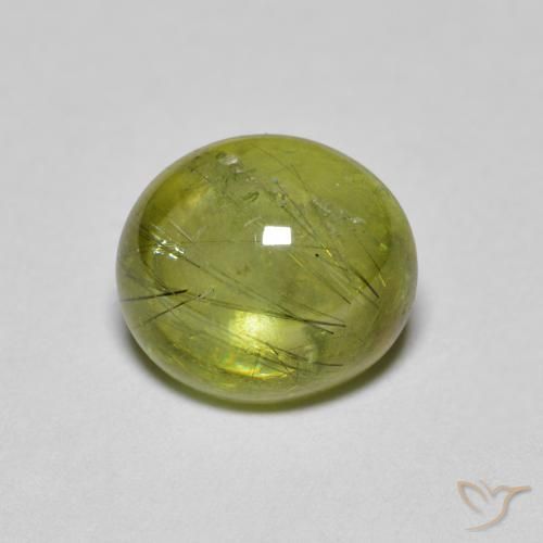 2.05ct 자연스러운 라이트 포레스트 그린 스피네, 타원형, 투명한