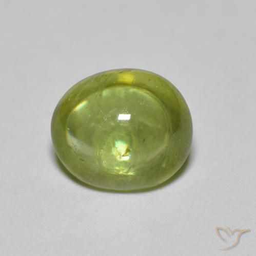 1.86ct 자연스러운 올리브 그린 스피네, 타원형, 투명한