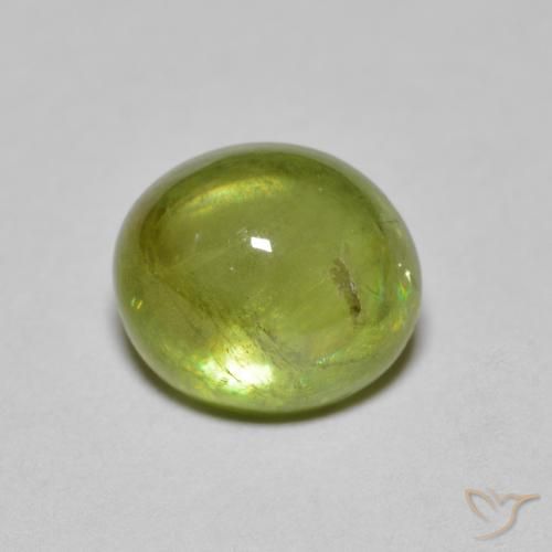 2.17ct 자연스러운 Medium Light Green 스피네, 타원형, 투명한