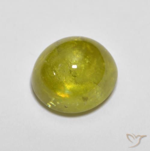2.60ct 자연스러운 미디엄 옐로우 스피네, 타원형, 투명한