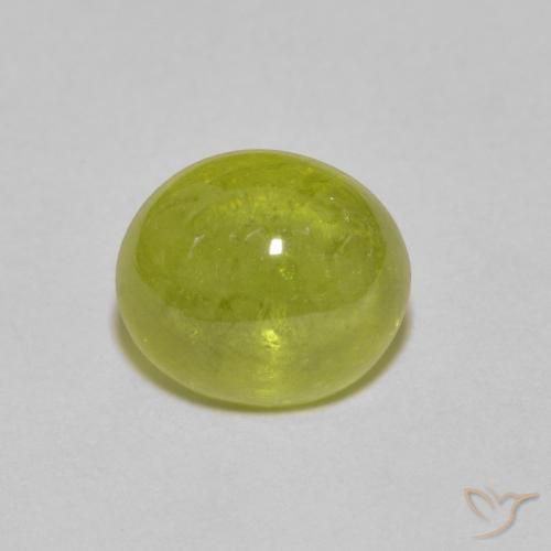 2.49ct 자연스러운 담황색 스피네, 타원형, 투명한