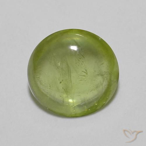 1.15ct 자연스러운 올리브 그린 스피네, 타원형, 투명한
