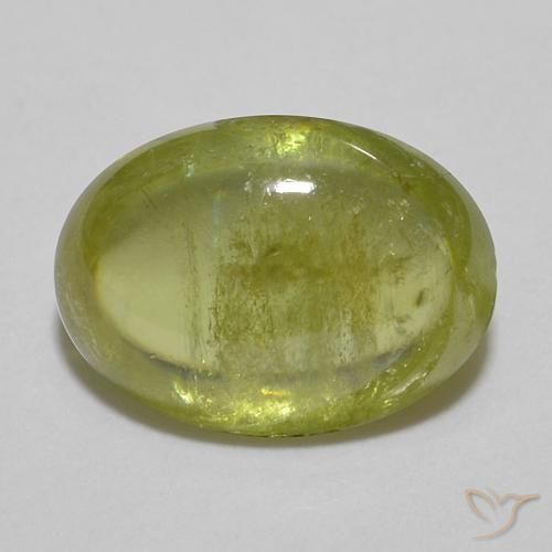 1.82ct 자연스러운 연한 초록색 스피네, 타원형, 투명한