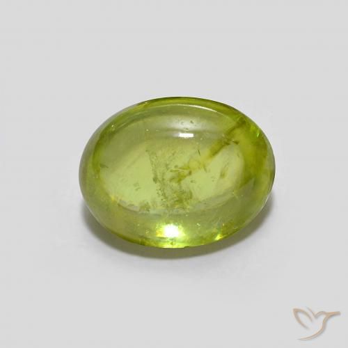 1.76ct 자연스러운 올리브 그린 스피네, 타원형, 투명한