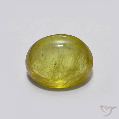 1.94ct 자연스러운 따뜻한 녹색 스피네, 타원형, 투명한