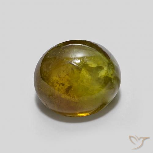 2.57ct 자연스러운 따뜻한 녹색 스피네, 타원형, 투명한