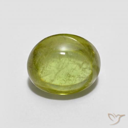 2.60ct 자연스러운 미디엄 옐로우 스피네, 타원형, 투명한
