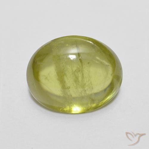 2.40ct 자연스러운 연한 초록색 스피네, 타원형, 투명한