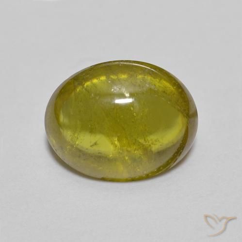2.16ct 자연스러운 미디엄 그린 스피네, 타원형, 투명한