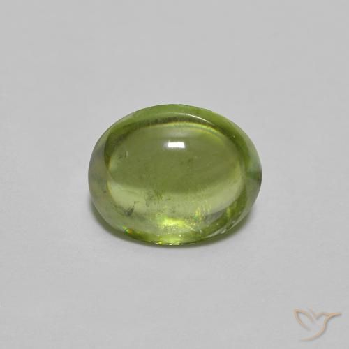 0.86ct 자연스러운 라이트 라이블리 그린 스피네, 타원형, 투명한