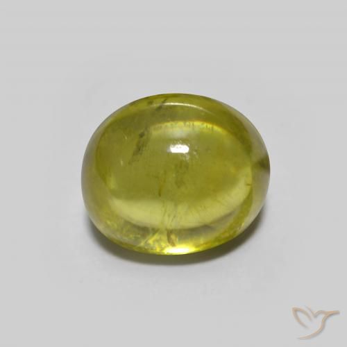 1.33ct 자연스러운 따뜻한 포레스트 그린 스피네, 타원형, 투명한