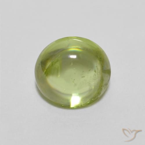 0.99ct 자연스러운 라이트 라이블리 그린 스피네, 타원형, 투명한