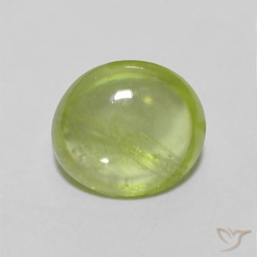 1.16ct 자연스러운 밝은 녹색 스피네, 타원형, 투명한