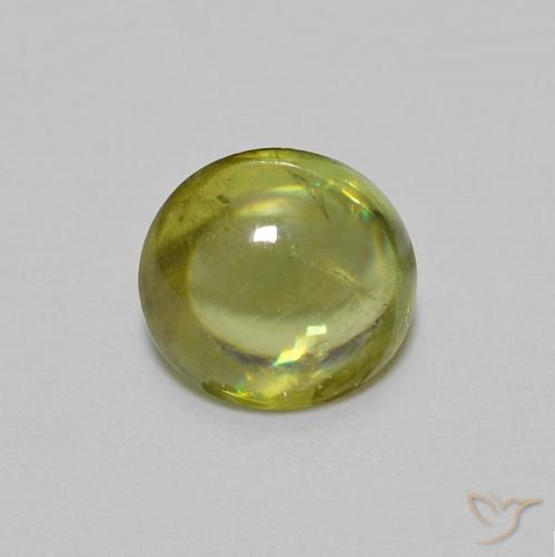 0.94ct 자연스러운 따뜻한 포레스트 그린 스피네, 타원형, 투명한